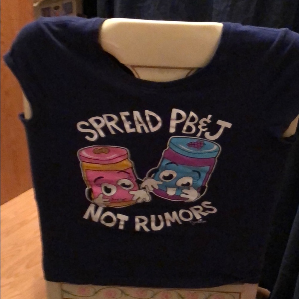 Spread p &j not rumors T-shirt